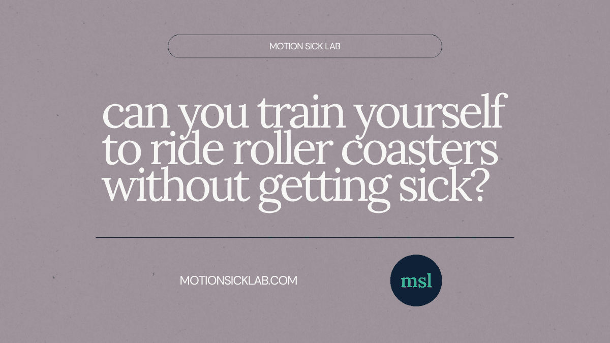 roller coaster motion sickness